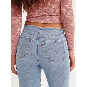 Levi’s Premium 501® MINI WAIST WOMEN'S JEANS Once Upon a Waistband - Light Wash